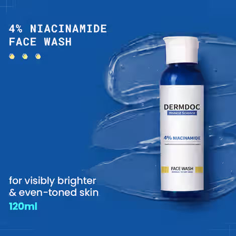 DERMDOC by Purplle 4% Niacinamide Face Wash