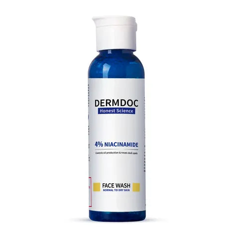 DERMDOC by Purplle 4% Niacinamide Face Wash