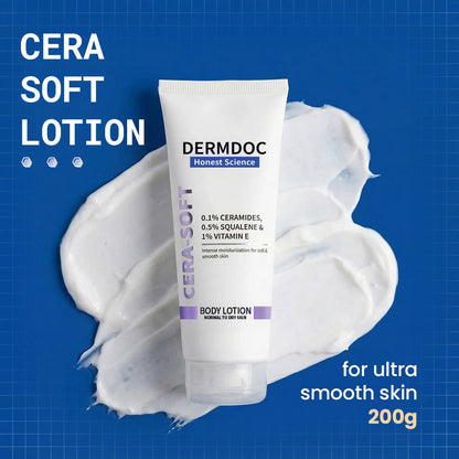 DermDoc Cera-Soft Body Lotion (200 ml) - DermDoc