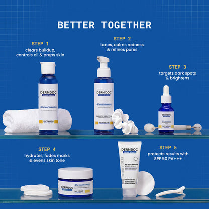 DermDoc Complete Niacinamide Skincare Routine Kit - image 2