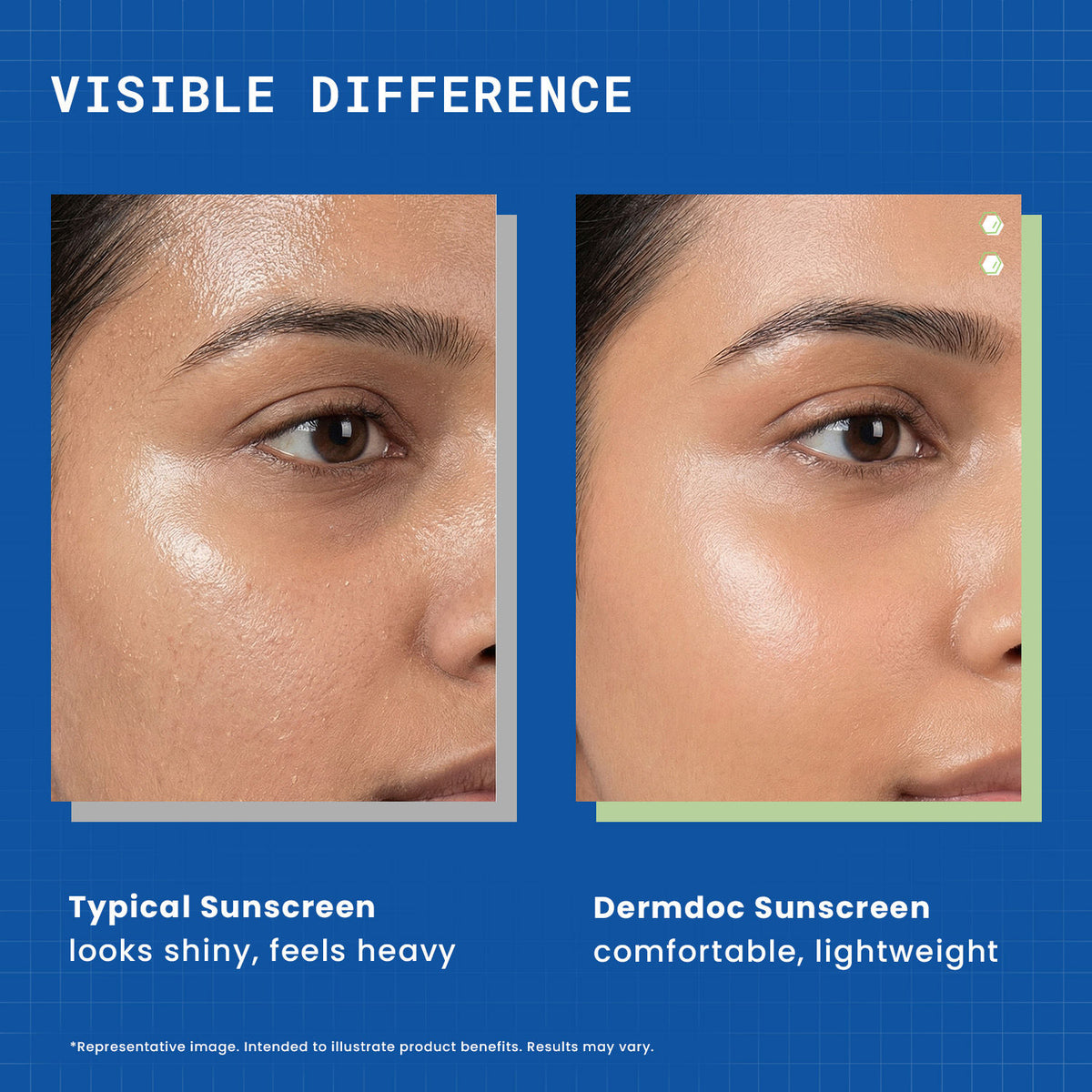 DermDoc SPF 50 Ultra Light SPF Daily Glow Sunscreen (70 gm) - image 2