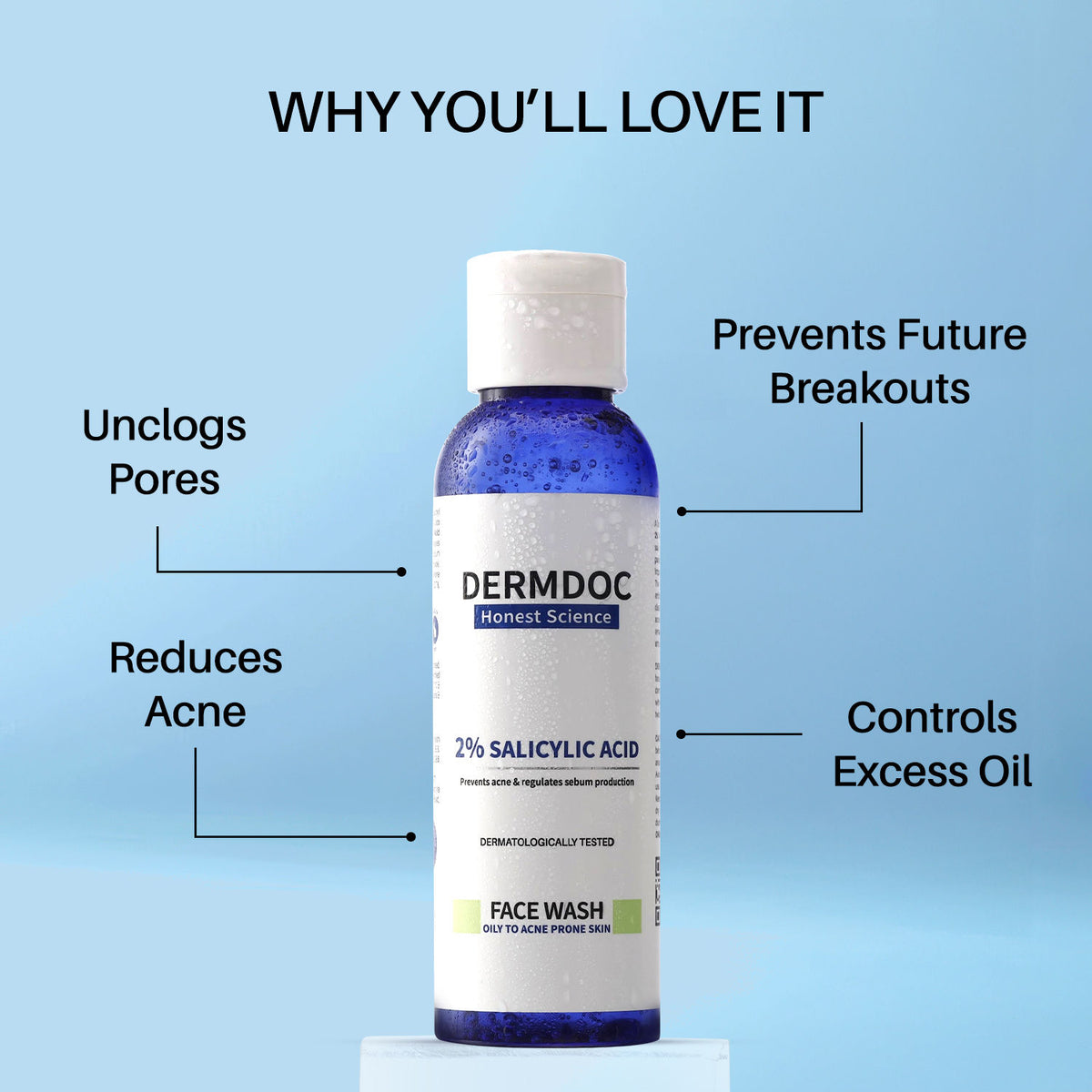 DermDoc x Good Vibes 14-Day Acne Reset Routine (Combo of 4) - image 2