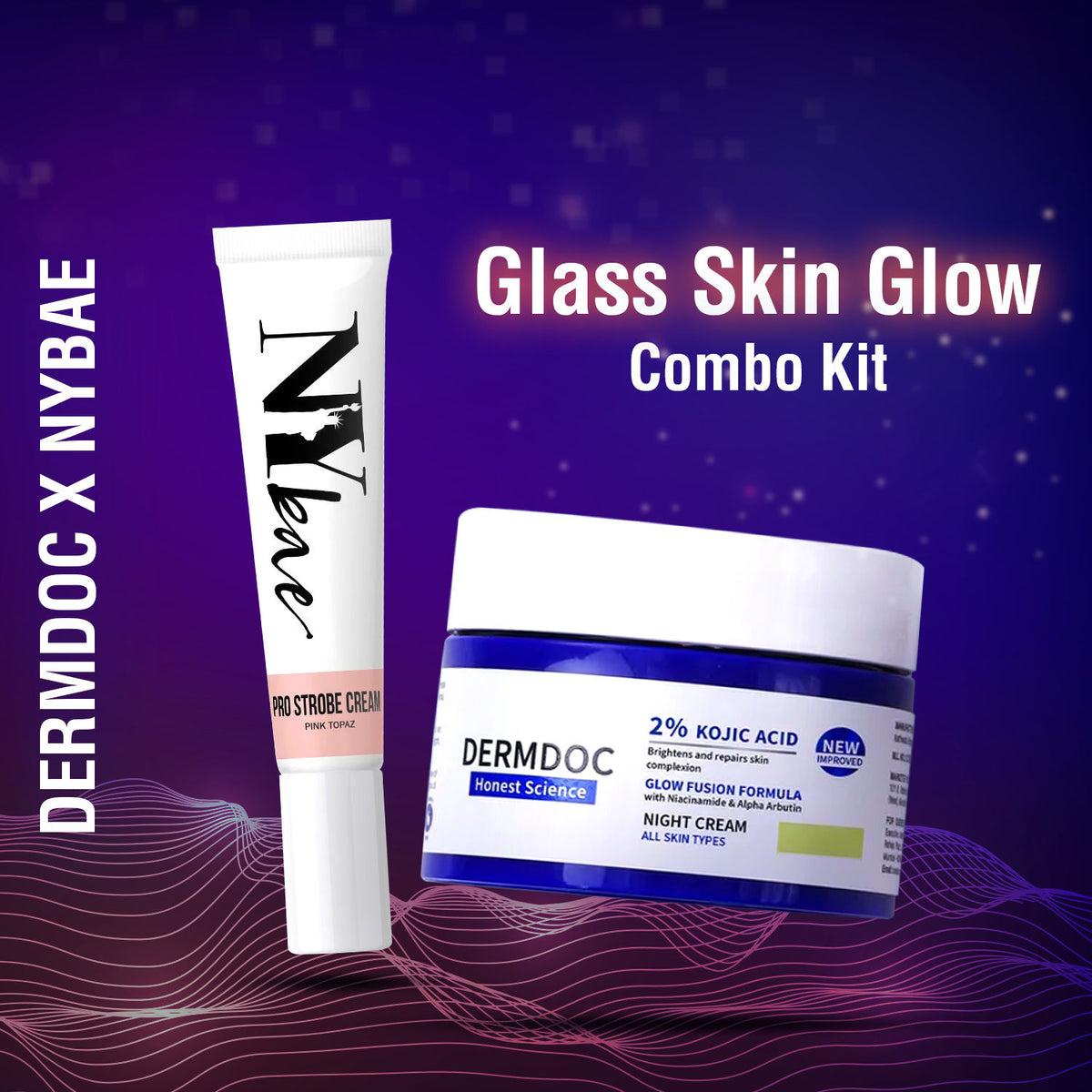 DermDoc x NY Bae Glass Skin Glow Combo Kit - DermDoc