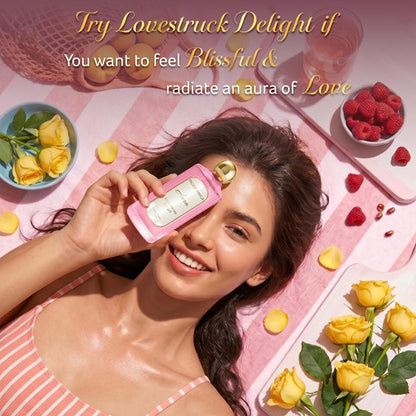 Faces Canada Aura Lovestruck Delight Eau De Parfum For Women, 100 ml – Fruity Floral Long Lasting Perfume Upto 8 Hrs - image 4