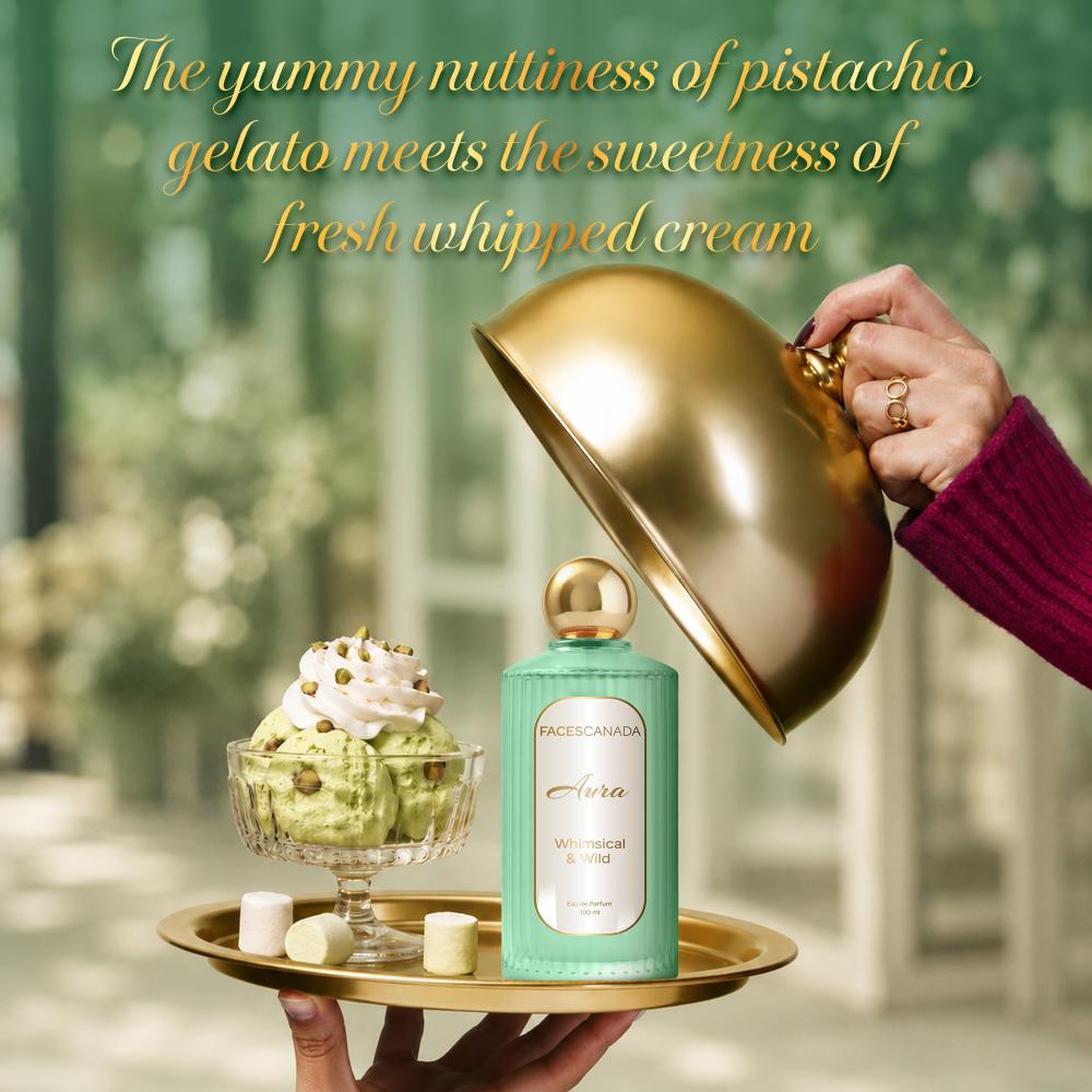 Faces Canada Aura Whimsical & Wild Eau De Parfum For Women, 100 ml – Sweet Gourmand Long Lasting Perfume Upto 8 Hrs - image 3