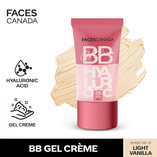Faces Canada SPF 35 BB Gel Creme – Light Vanilla, 30 gm - Faces Canada