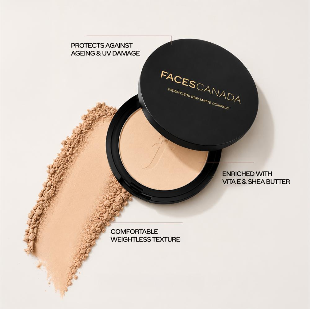 Faces Canada Beauty Bundle – Magneteyes Kajal (0.35 gm) + Magneteyes Mascara (9.5 ml) + Comfy Matte Wow Lipstick - image 3