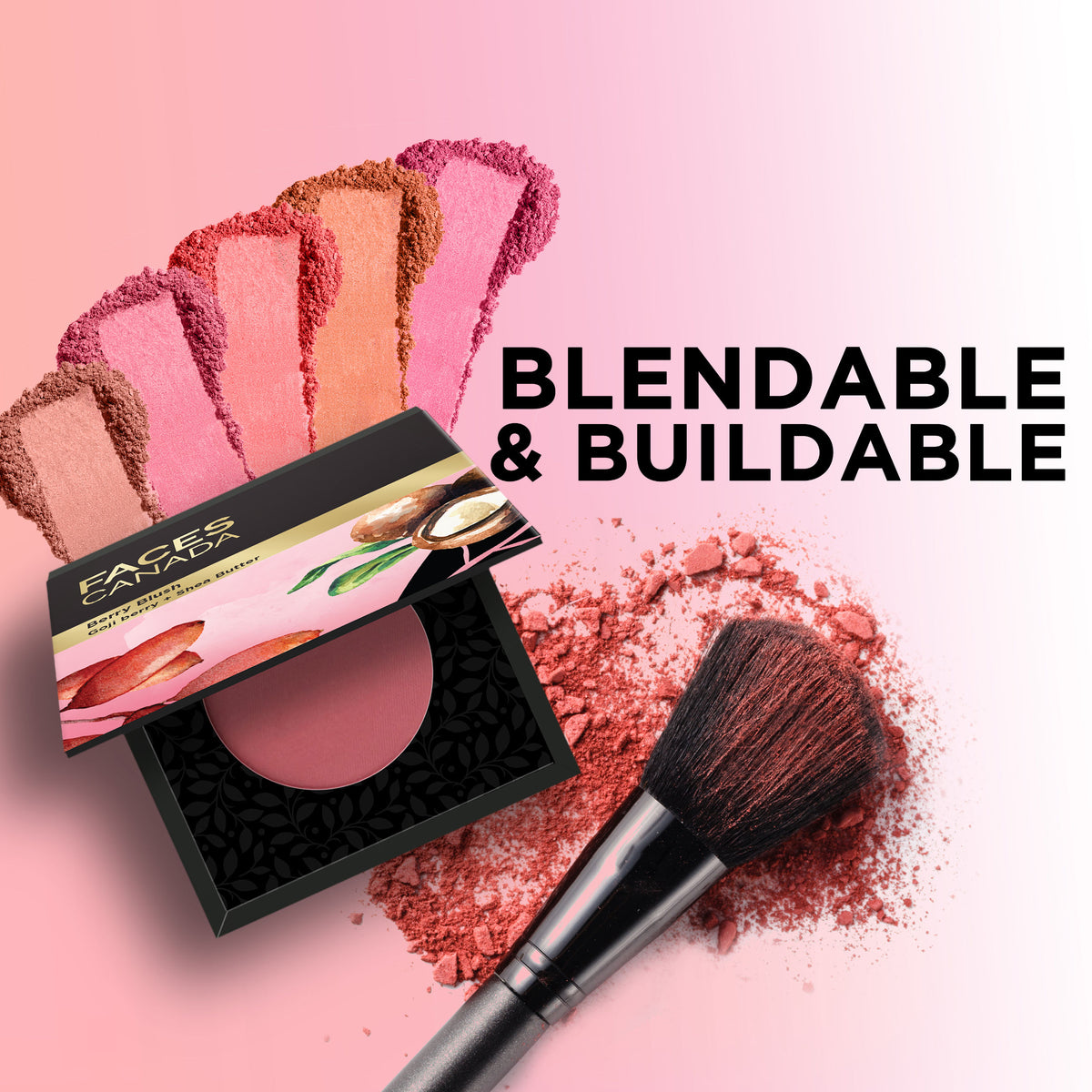 Faces Canada Berry Blush – Love Vibes Only 03, 4 gm - image 3
