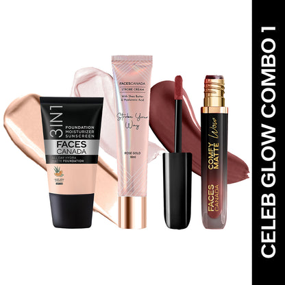 Faces Canada Celeb Glow Combo – Strobe Cream - Faces Canada
