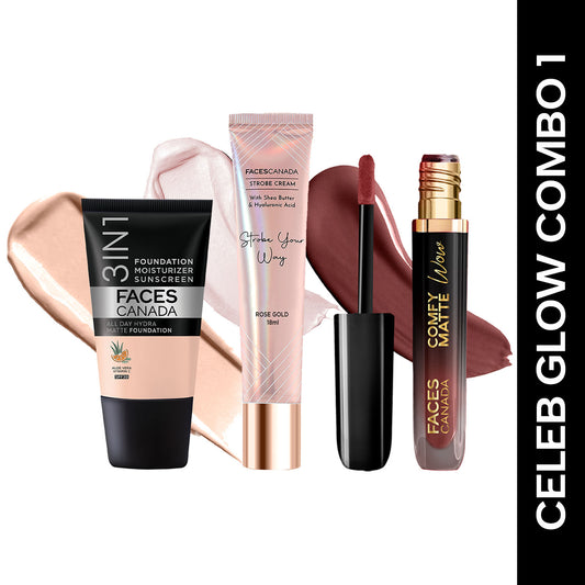 Faces Canada Celeb Glow Combo – Strobe Cream - Faces Canada
