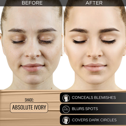 Faces Canada Celeb Glow Kit 1 – Silver Strobe Cream (30 gm) + Hydra Matte Foundation (Mini) - image 4