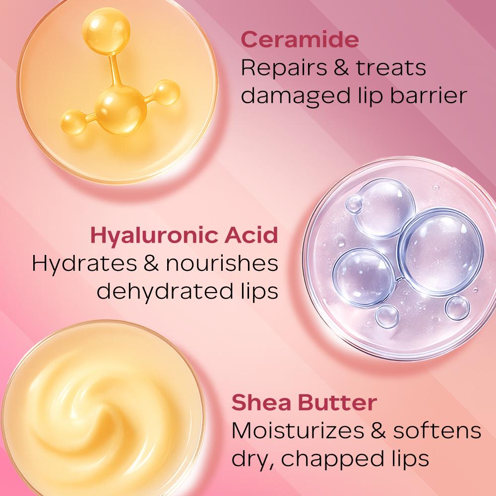 Faces Canada Ceramide Care Lip Balm – Watermelon Swirl 03, 4 gm - image 4