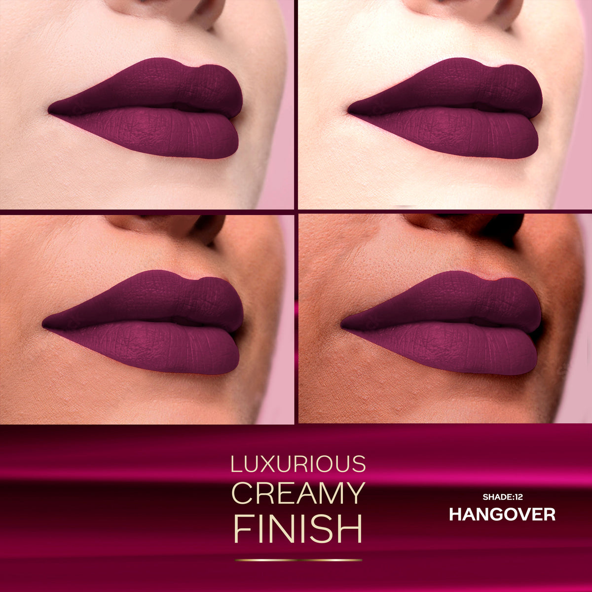 Faces Canada Comfy Matte Crayon I Creamy Matte I Chamomile & Shea Butter I Alcohol-free I Hangover 12 2.8 gm - image 2