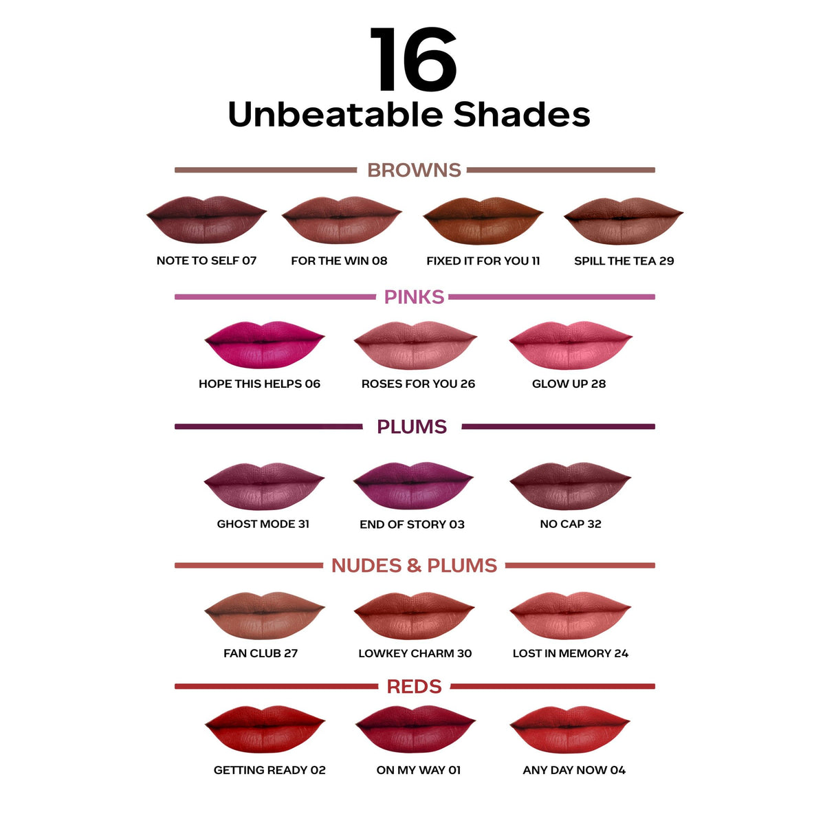 Faces Canada Comfy Matte Liquid Lipstick – Lowkey Charm 30, 3.8 ml - image 5