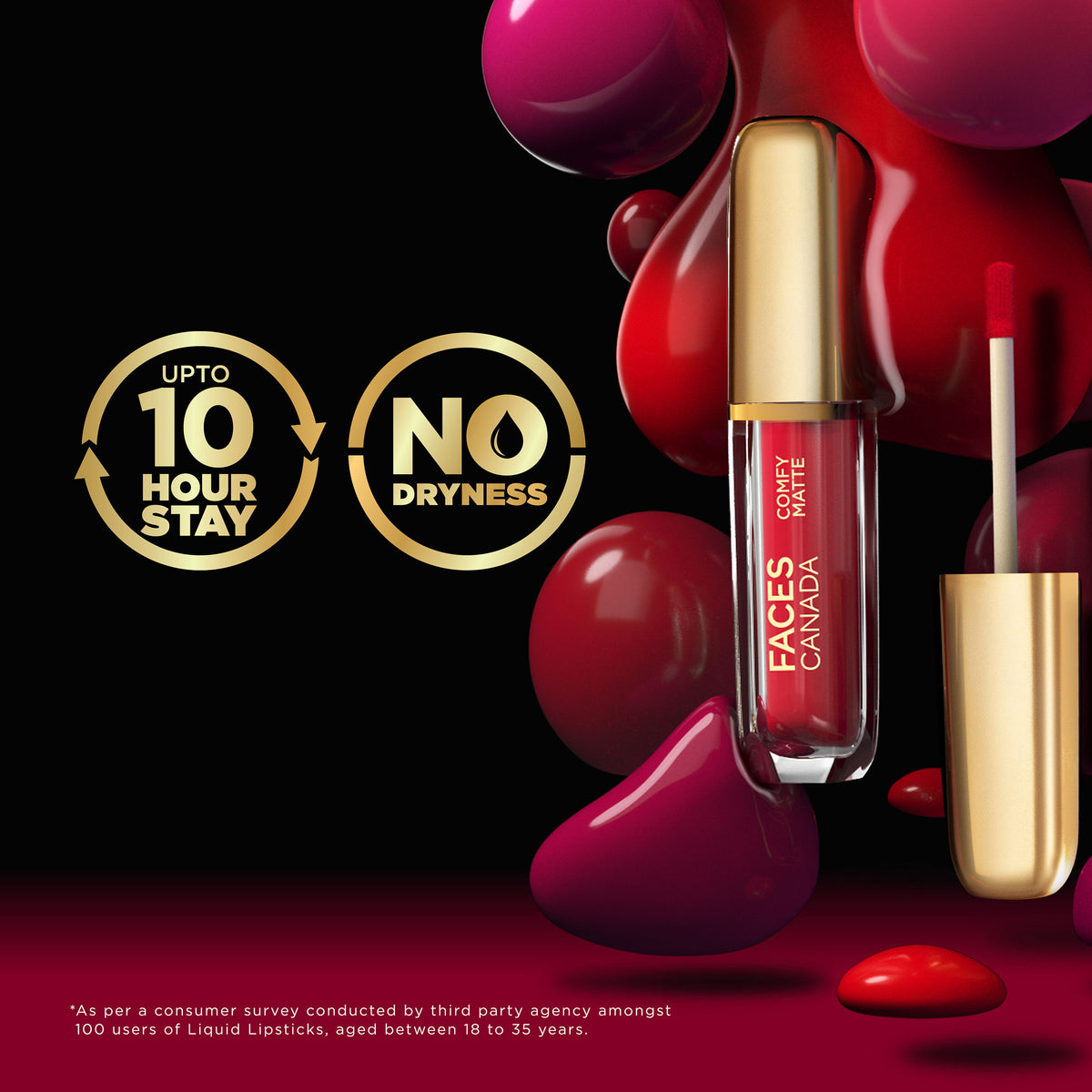 Faces Canada Comfy Matte Mini Liquid Lipstick Value Pack of 2 – For The Win + Truth Be Told - image 5