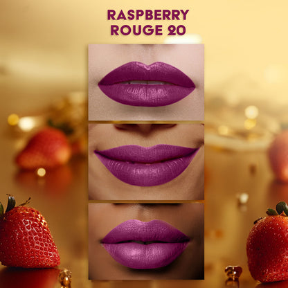 Faces Canada Comfy Matte Velvet Touch Lipstick – Raspberry Rouge 20, 4.2 gm - image 2