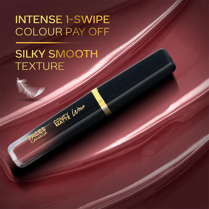 Faces Canada Comfy Matte Wow Liquid Lipstick – Maroon Maven 05 (3.8 ml) & Ultime Pro Makeup Fixer (50 ml) Combo - image 5