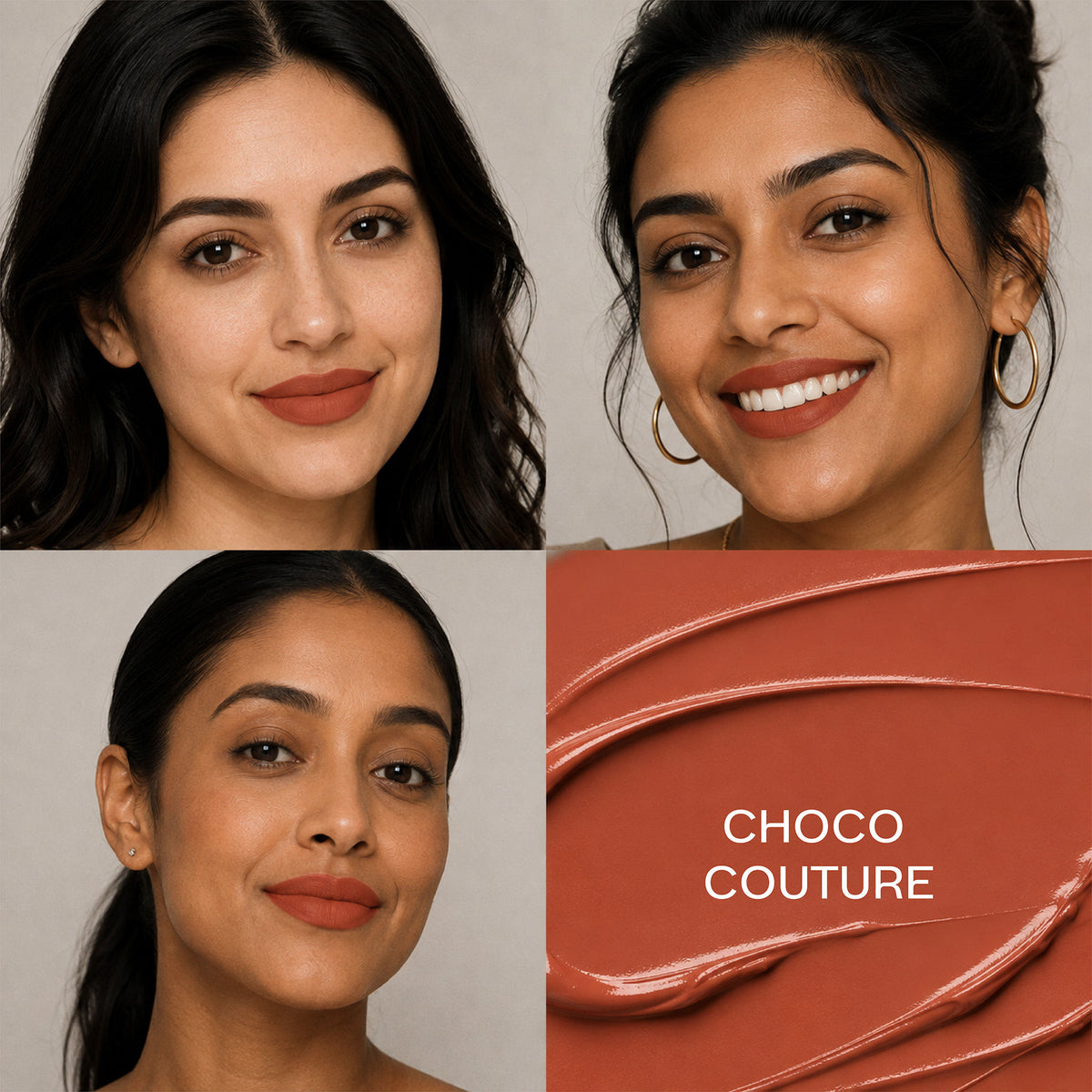 Faces Canada Comfy Matte Wow No Transfer Bullet Lipstick – Choco Couture 01, 3.5 gm - image 3