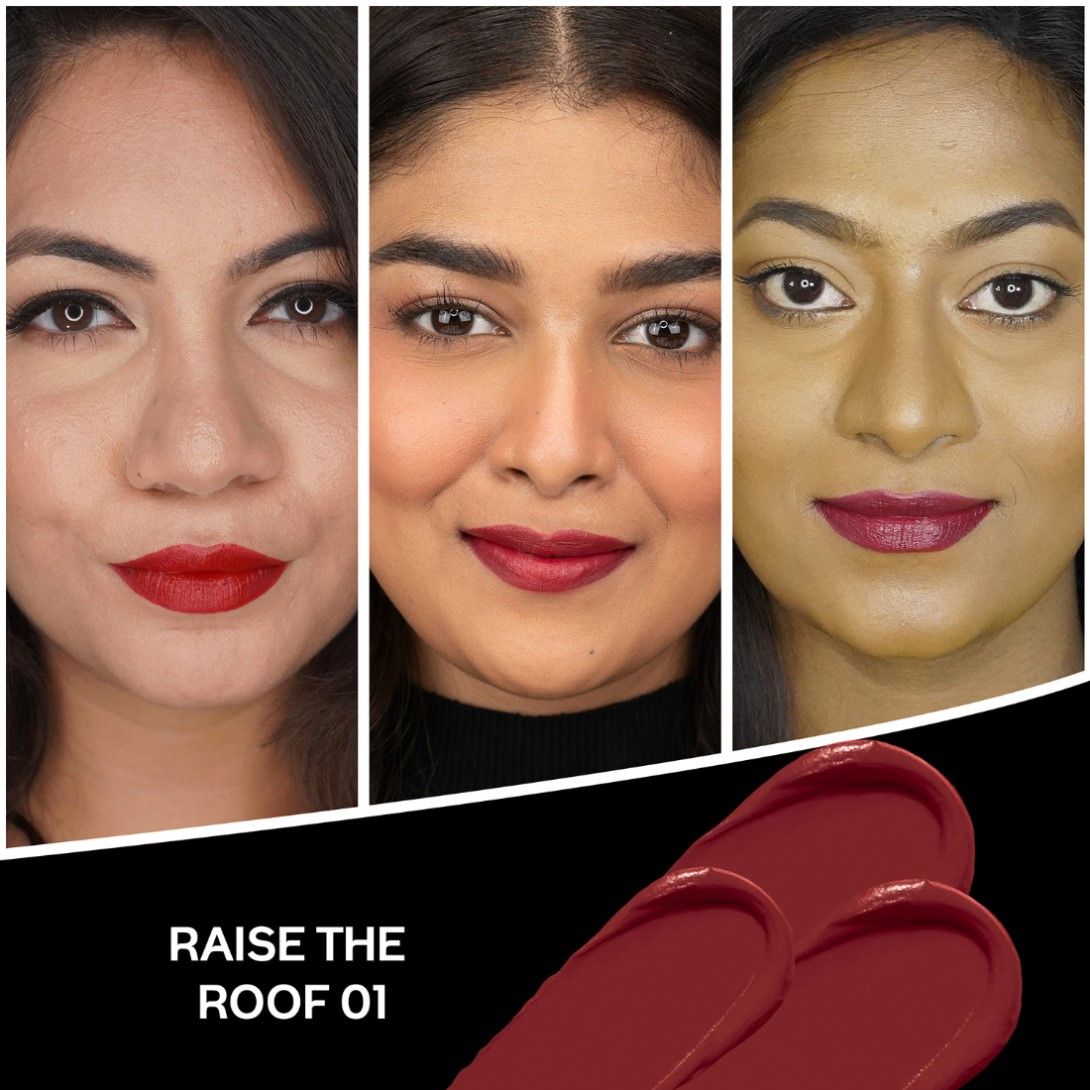 Faces Canada Comfy Matte Creme Lipstick – Raise The Roof, 4.2 gm - image 2