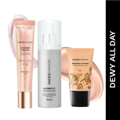Faces Canada Dewy All Day Combo – Strobe Cream - Faces Canada