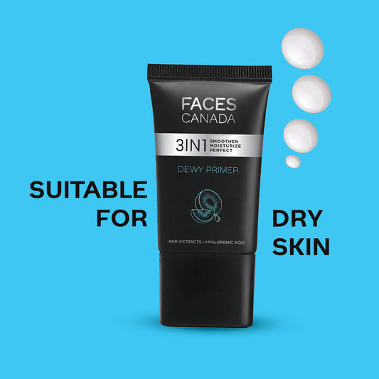 Faces Canada Dewy Primer, 30g – Blurs Imperfections - image 2