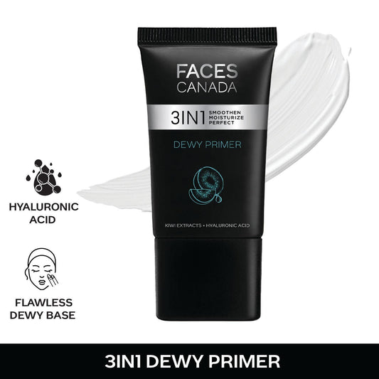 Faces Canada Dewy Primer, 30g – Blurs Imperfections - Faces Canada