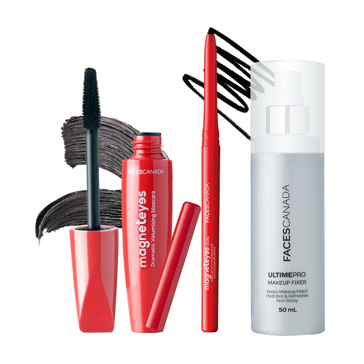 Faces Canada Dramatic Eyes Combo – Magneteyes Kajal - Faces Canada