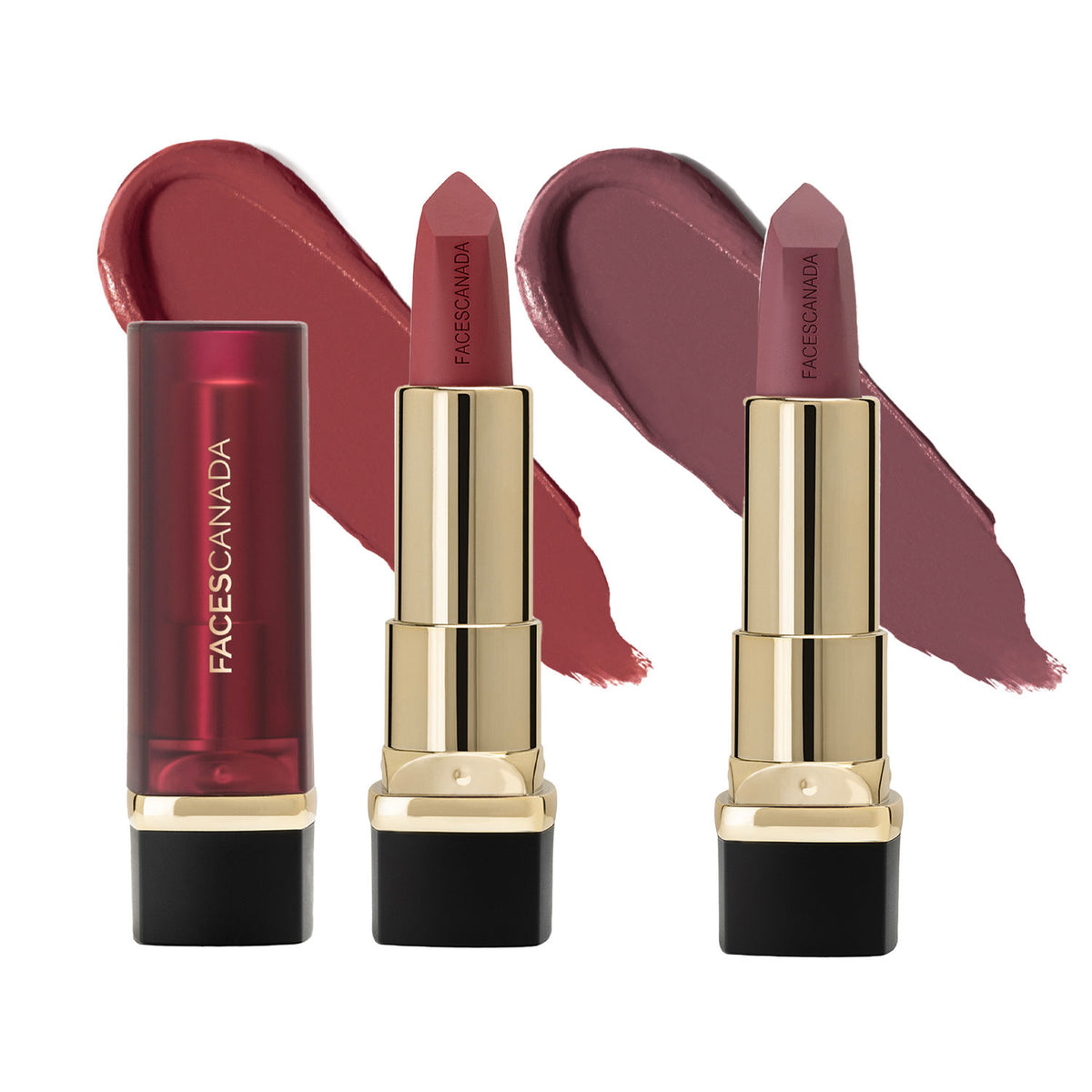 Faces Canada Festive Hues – Comfy Matte Creme Lipstick Pack of 2 - image 2