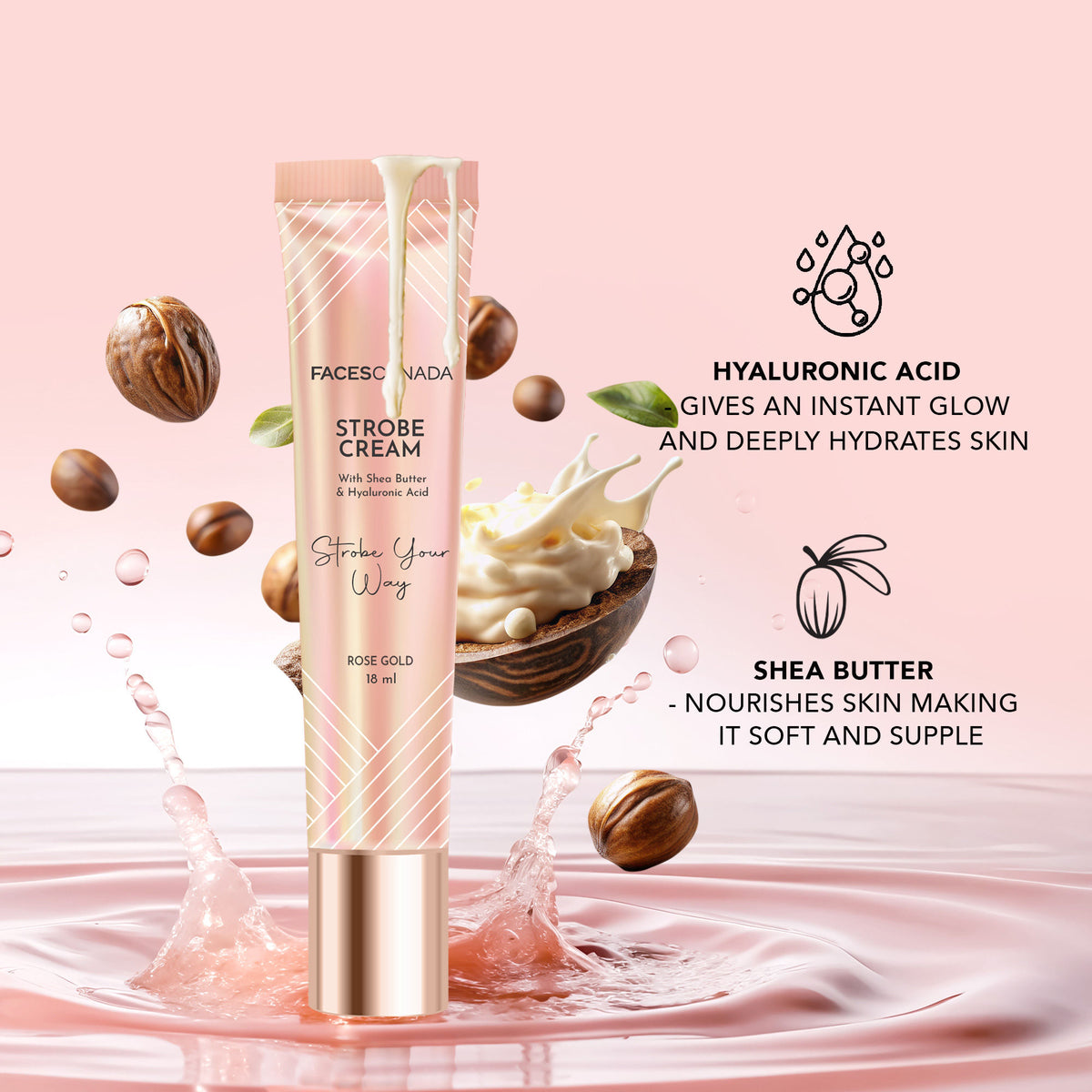 Faces Canada Flawless Base Combo – Strobe Cream - image 3