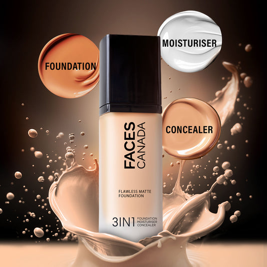 Faces Canada Flawless Matte Foundation – Rose Ivory 011, 30 ml - image 2
