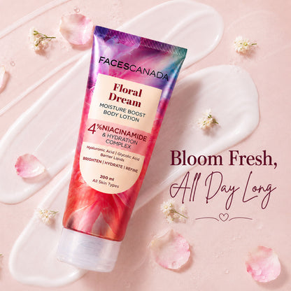 Faces Canada Floral Dream Moisture Boost Body Lotion for Women (200 ml) – Floral Fragrance - image 5