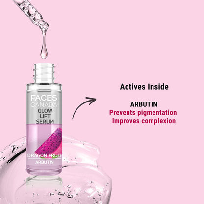 Faces Canada Glow Lift Serum, 27 ml – Dragon Fruit & Arbutin - image 3