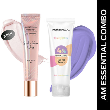 Faces Canada AM Essential Combo – Strobe Cream - Faces Canada