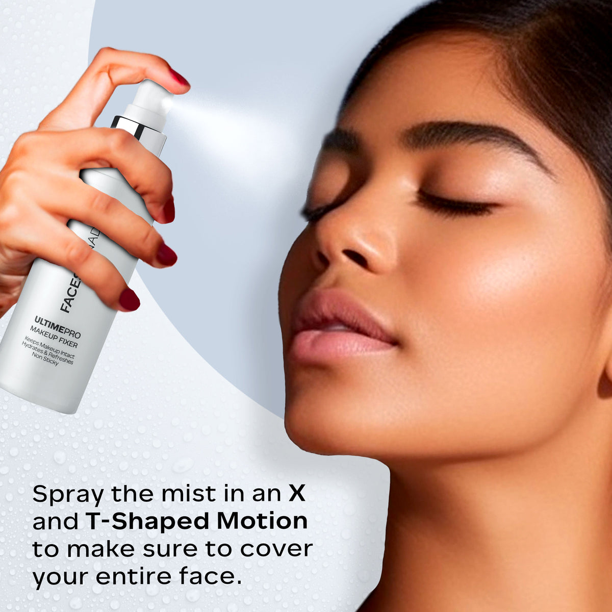 Faces Canada Glow with the Flow Duo – Silver Strobe Cream (30ml) & Ultime Pro Makeup Fixer (50ml) - image 5