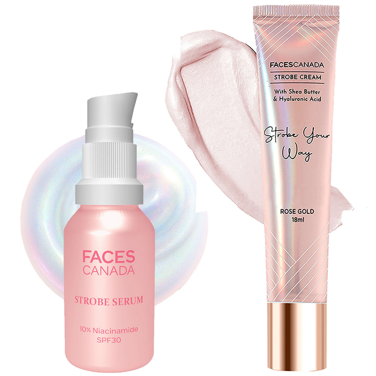 Faces Canada Glowing Skin Combo – Strobe Cream - Faces Canada