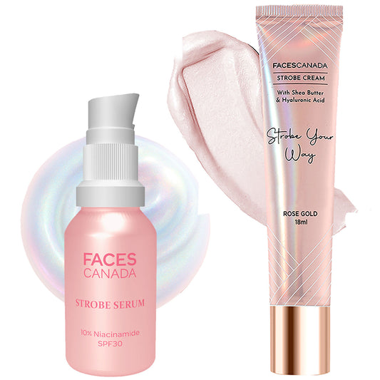 Faces Canada Glowing Skin Combo – Strobe Cream - Faces Canada