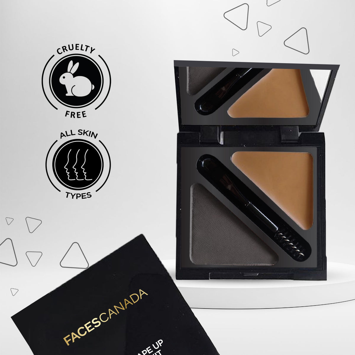 Faces Canada HD Shape Up Brow Kit – Grey 01, 2.8 gm - image 2