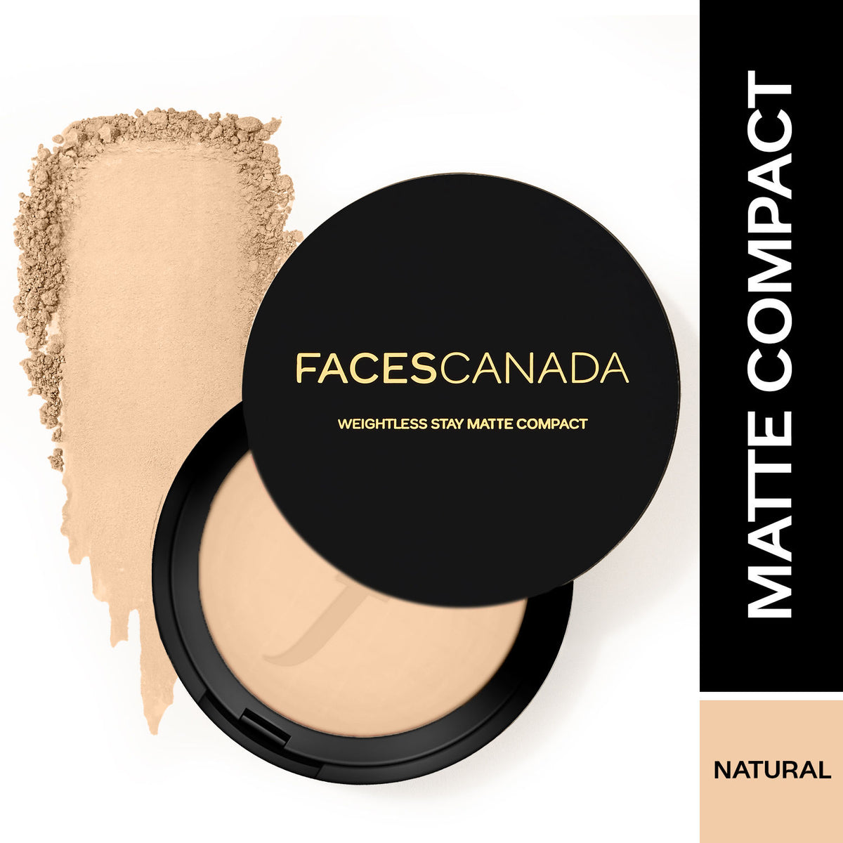 Faces Canada Lightweight Matte Base Combo – Weightless Stay Matte Compact Powder - image 2
