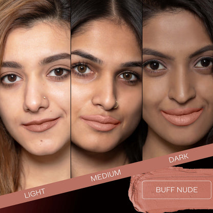 Faces Canada Lip Combo – Buff Nude + Peach Candy Combo of 2 - image 4