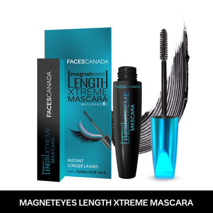 Faces Canada Magneteyes Length Xtreme Mascara – Black, 8 gm - Faces Canada