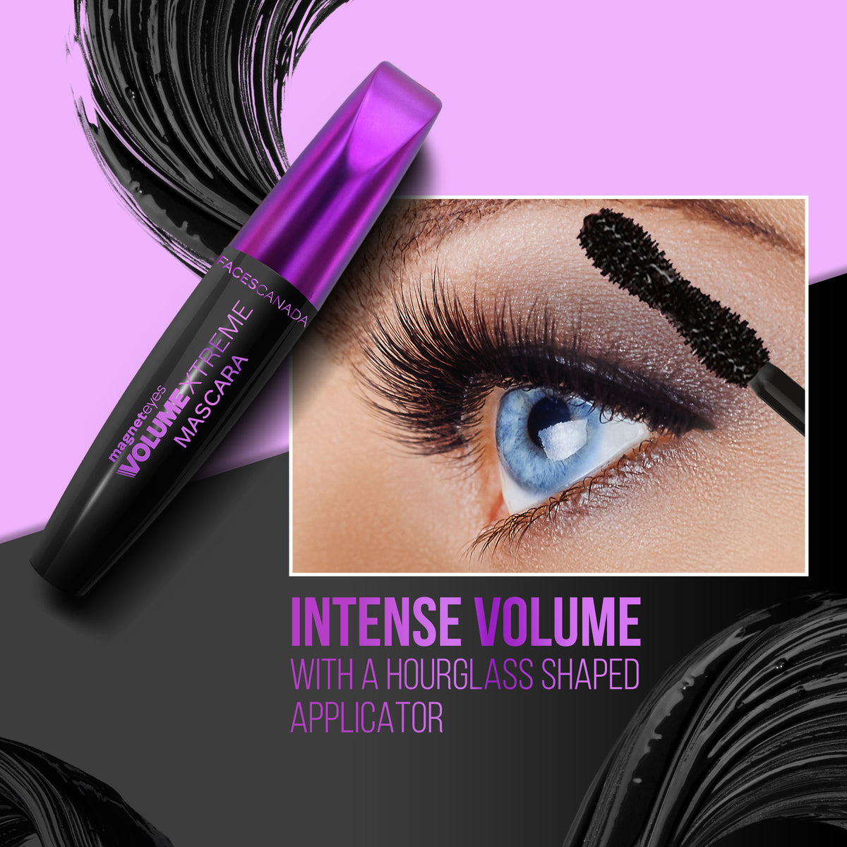 Faces Canada Magneteyes Volume Xtreme Mascara – Black, 8 gm - image 5