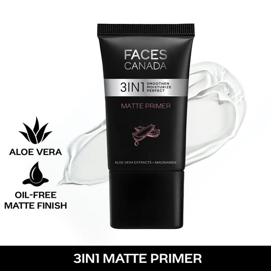 Faces Canada Matte Primer, 30g – Oil-Free Matte Finish - Faces Canada
