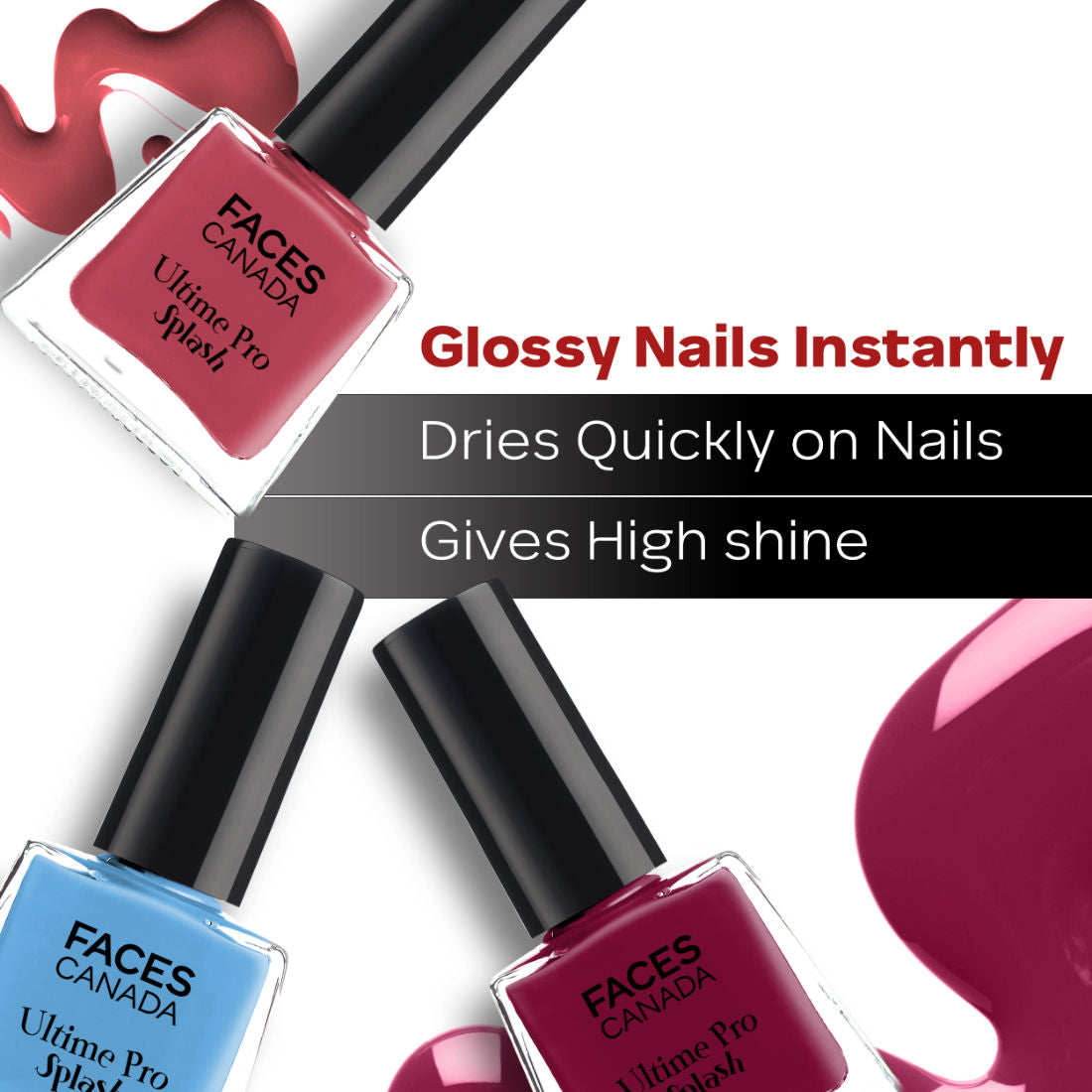 Faces Canada Nail Combo – Nail Enamel Remover + Splash (Linty) - image 4