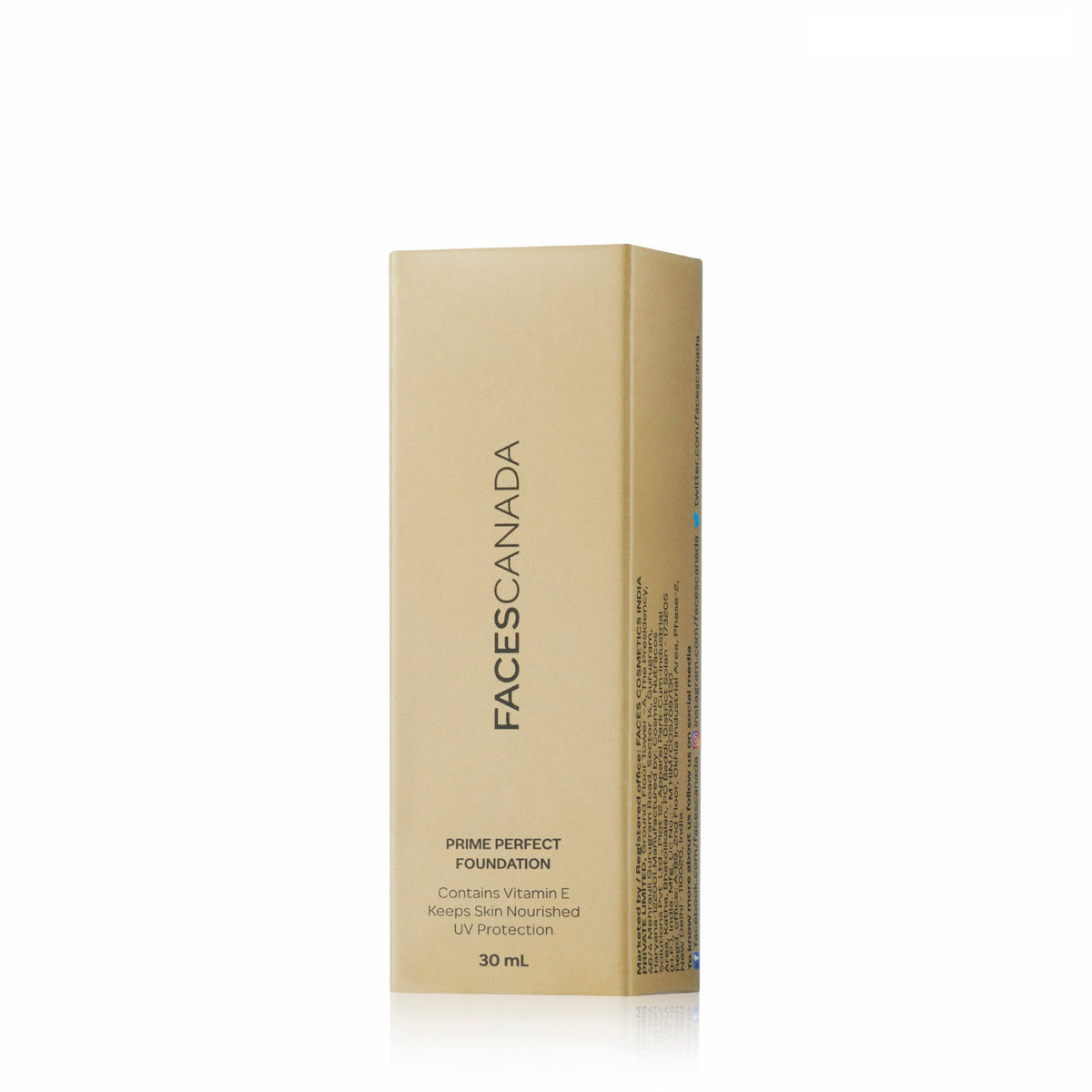Faces Canada Prime Perfect Foundation – Beige, 30 ml - image 3