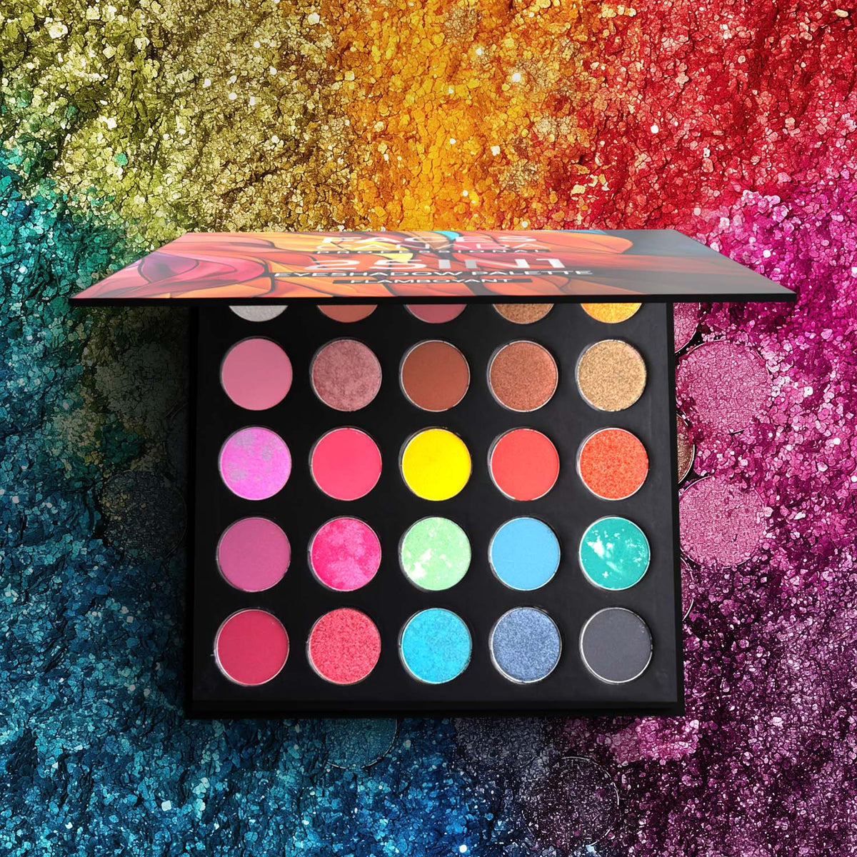 Faces Canada Professional 25 IN 1 Eyeshadow Palette – Flamboyant, 27.5g - image 3