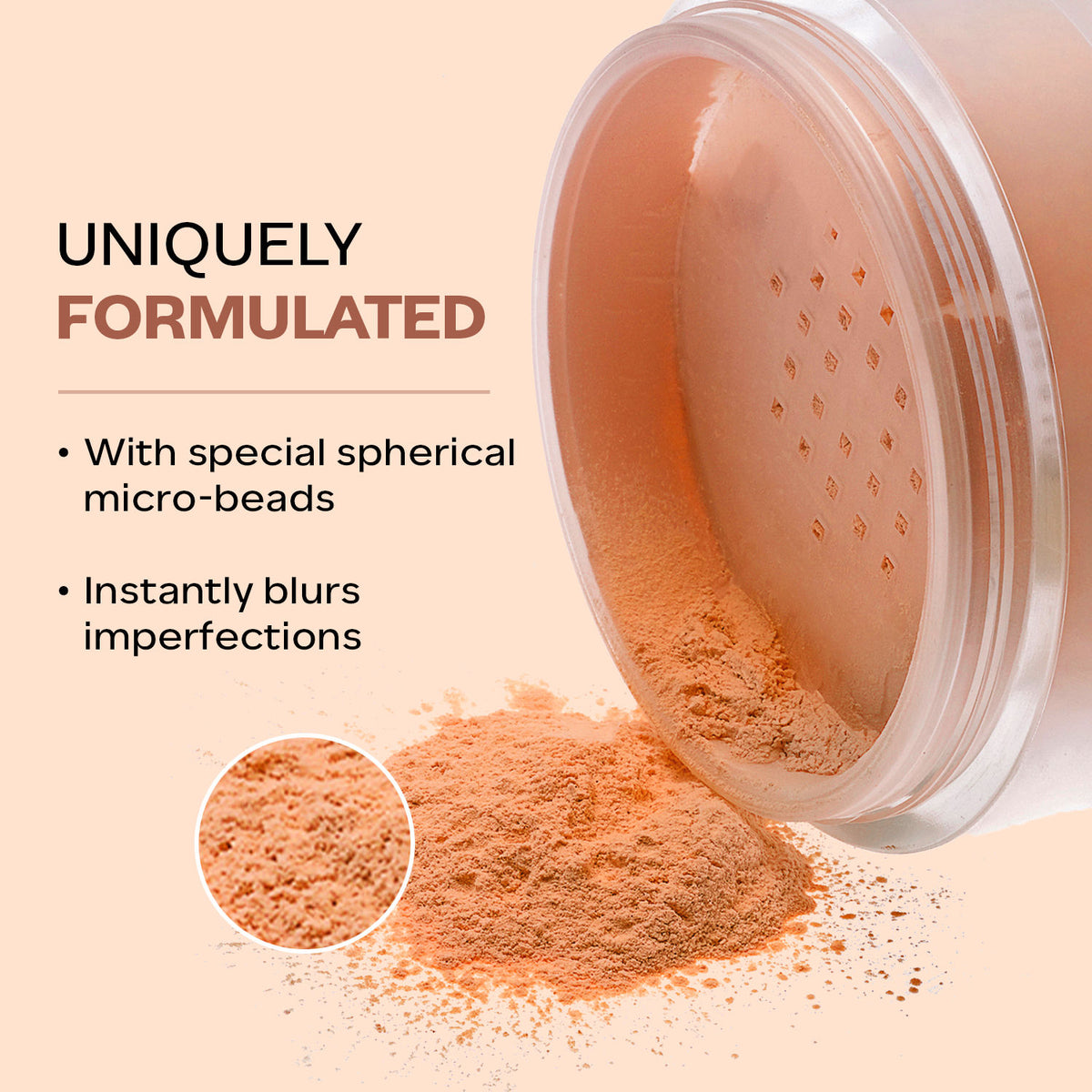 Faces Canada Setting and Finishing Loose Powder, 10 gm – Sheer Coverage & Naturally Radiant Finish - image 3