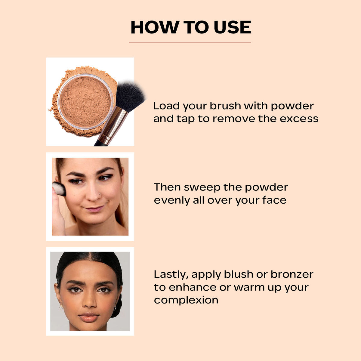 Faces Canada Setting and Finishing Loose Powder, 10 gm – Sheer Coverage & Naturally Radiant Finish - image 5