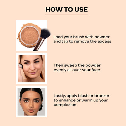 Faces Canada Setting and Finishing Loose Powder, 10 gm – Sheer Coverage & Naturally Radiant Finish - image 5