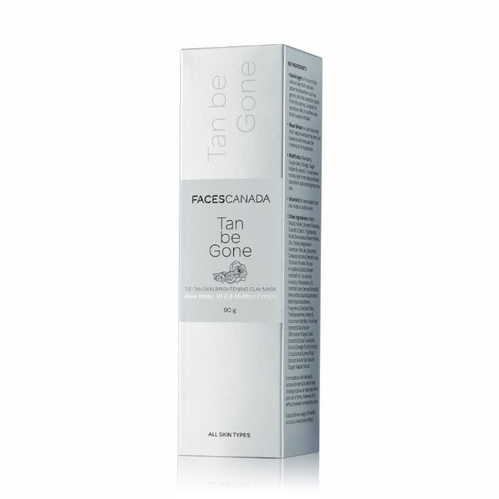 Faces Canada Tan Be Gone! De Tan Skin Brightening Clay Mask, 90 ml – Damage Reversing - image 2