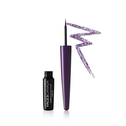 Faces Canada Ultime Pro Glitter Eyeliner – Purple 04, 1.7 ml - image 2